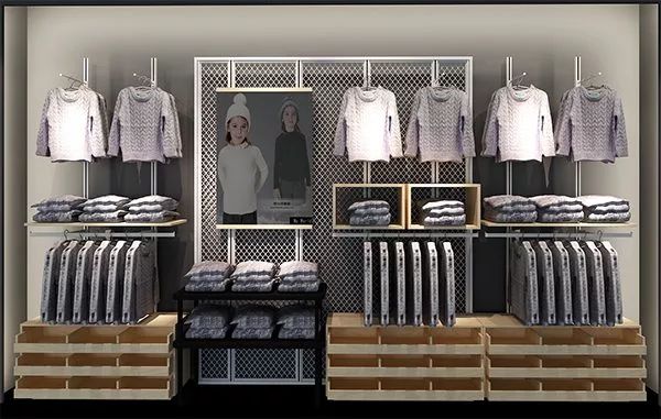 墙面陈列的艺术 解析针纺织品销售的空间美学与策略